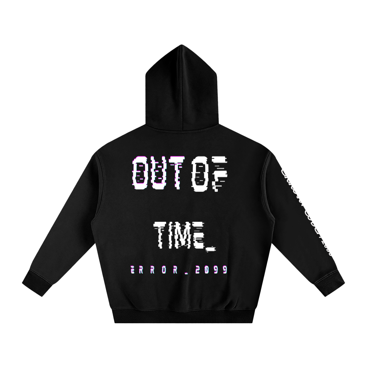 Out Of Time Hoodie – Black